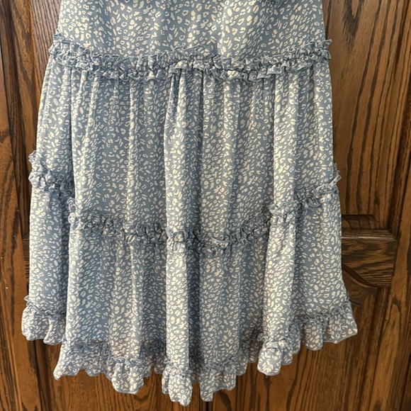 EUC!⭐️⭐️ Saints & Secrets spaghetti strap dress, size S, light blue - Picture 3 of 5